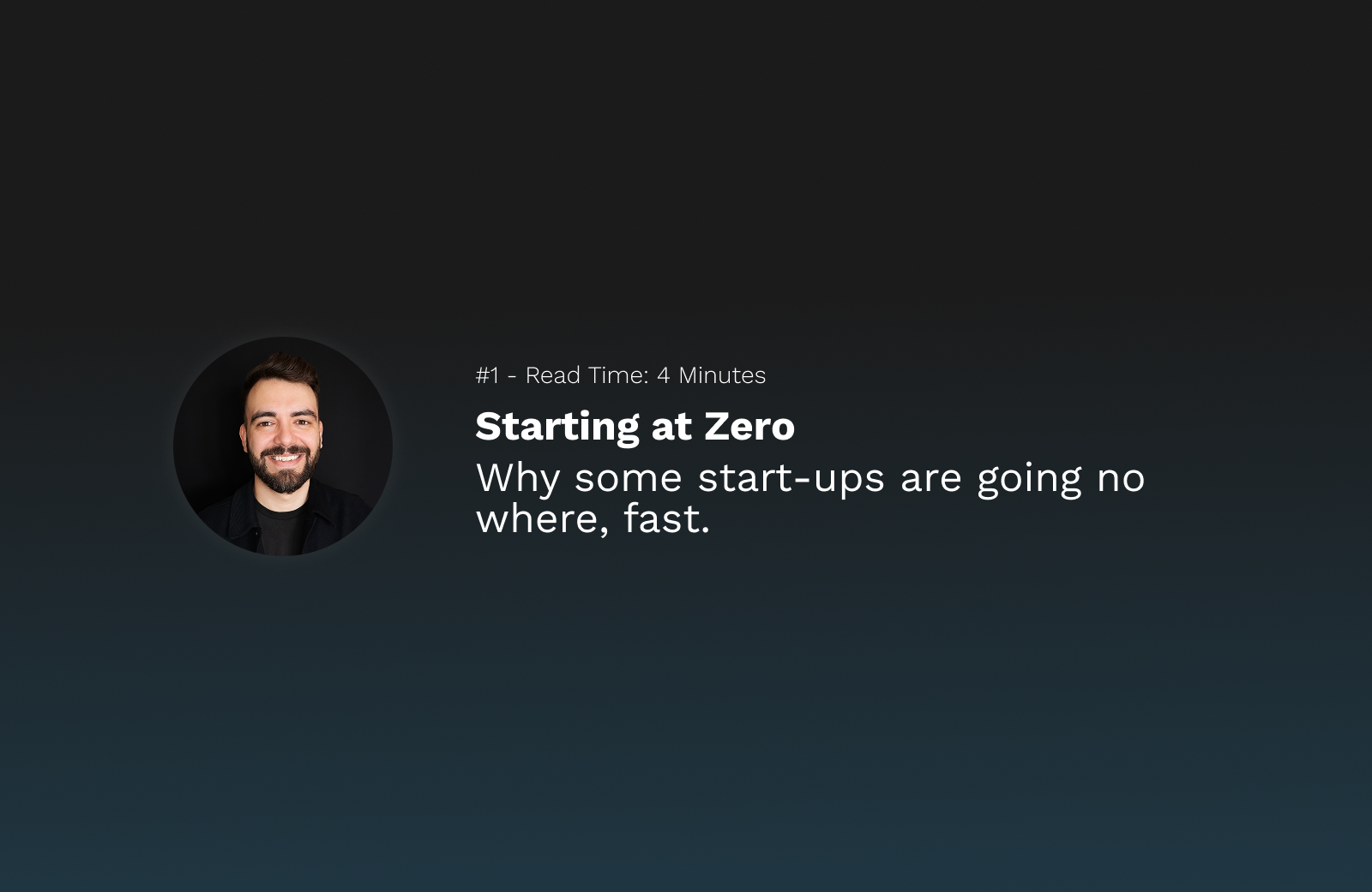 Starting at Zero